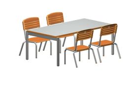 Conjunto refeitório infantil Modelo M4C-01 FNDE Conjunto refeitório infantil Modelo M4C-01 FNDE