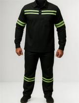Conjunto Refletivo Calca E Camisa Manga Longa