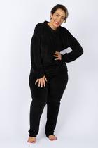 Conjunto reflexão preto