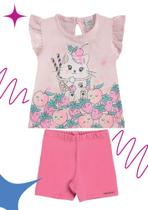 Conjunto regata bebê menina