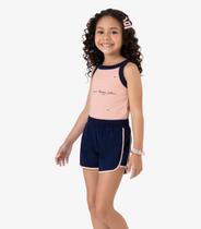Conjunto Regata com Shorts Rovi Kids Rosa Conjunto Regata com Shorts Rovi Kids Rosa