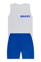 Conjunto Regata do Brasil e Bermuda - Big Bless Conjunto Regata do Brasil e Bermuda - Big Bless