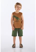 Conjunto Regata e Bermuda Infantil Up Baby Conjunto Regata e Bermuda Infantil Up Baby