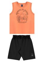 Conjunto Regata e Bermuda Menino Bee Loop