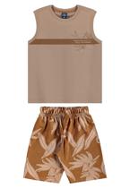 Conjunto Regata e Bermuda Menino Bee Loop