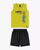 Conjunto Regata Estampa Pantanal e Bermuda ReiRex