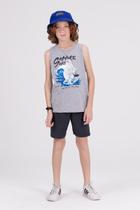 Conjunto Regata Infantil Summer Surf Mescla