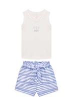 Conjunto Regata Off com Shorts da Somni