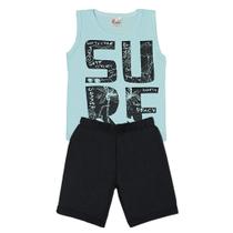 Conjunto Regata Surf e Bermuda - Cadu