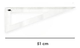 Conjunto Régua Para Modelagem Costura 3 Peças Acrilico - ARTMAK