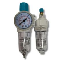 Conjunto Regulador Lubrifil 1/4 Profissional Frl00 - Sigma Conjunto Regulador Lubrifil 1/4 Profissional Frl00 - Sigma