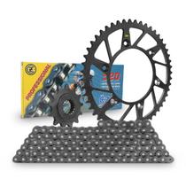 Conjunto Relação Transmissão Durag Corrente Cz S/ Retentor Crf 250rx Crf 450r 450x