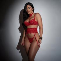 Conjunto Renda e Aro - Exclusiva SexShop Conjunto Renda e Aro - Exclusiva SexShop