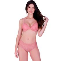 Conjunto Rendado com Bojo e Arco