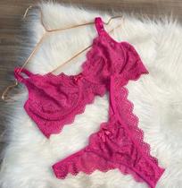 Conjunto Rendado sem Bojo