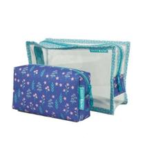 Conjunto retangular case cristal+godao - coleção by sof