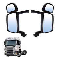 Conjunto Retrovisor Completo Scania S4 S5 Desembaçador Par