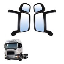 Conjunto Retrovisor Completo Scania S4 S5 Eletrico Par LD LE