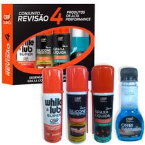 Conjunto Revisão Automotiva 4 Produtos Alta Performance Orbi