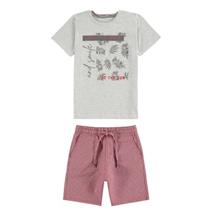 Conjunto Ride The Wave Cinza Luc.Boo Coleção Verão