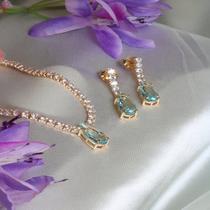 Conjunto Riviera Cristal e Zircônias Conjunto Riviera Cristal e Zircônias