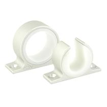 Conjunto Rod Rack Lee's Tackle Single Rod com acabamento em prata acetinada