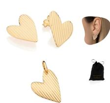 Conjunto Rommanel elegante coração festa nota fiscal Conjunto Rommanel elegante coração festa nota fiscal