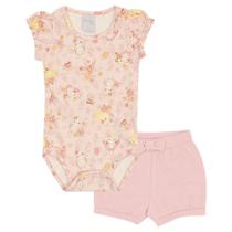 Conjunto Rosa Bebê Pulla Bulla Menina - 53222-1326 Conjunto Rosa Bebê Pulla Bulla Menina - 53222-1326