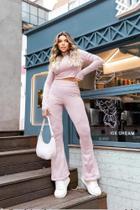Conjunto rosa feminino Conjunto rosa feminino