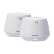 Conjunto roteador intelbras twibi force ax giga wifi 6 mesh