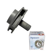 Conjunto Rotor E Selo Mecânico Para Motobombas Igui E Splash