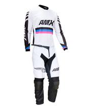 Conjunto Roupa Amx Cross One Branco Calça Camisa Trilha Motocross Conjunto Roupa Amx Cross One Branco Calça Camisa Trilha Motocross