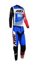 Conjunto Roupa Amx Prime Moto Calça Camisa Trilha Motocross
