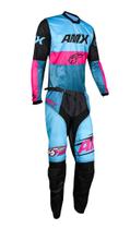 Conjunto Roupa Amx Prime Race Calça Camisa Trilha Motocross
