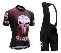 Conjunto Roupa de Ciclismo Bretelle + Camisa com Zíper Full 3 Bolsos - Boutique Ciclismo