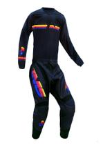 Conjunto Roupa Ims Daytona Camisa Calça Trilha Motocross