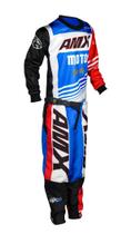 Conjunto Roupa Infantil Amx Prime Moto Camisa Calça Cross Trilha