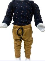 Conjunto Roupa Infantil Kit Calça Body Criança