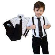 Conjunto Roupa Infantil Poderoso Chefinho Bebê Menino