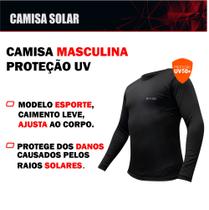 Conjunto Roupas de Ciclismo Masculino Calça Espuma 3D + Camisa Prot. UV 50UPF+