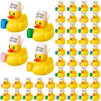 Conjunto Rubber Duck Realspring Coffee Please Coffee Lover 5 cm 48 unidades