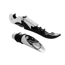 Conjunto Saca-Rolhas 2 Estágios e Bico Dosador para Vinho Wolff Conjunto Saca-Rolhas 2 Estágios e Bico Dosador para Vinho Wolff