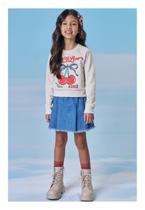 Conjunto Saia Blusa Longa Cherry Kukiê