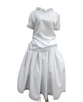 Conjunto Saia Branco de Ração - Candomblé Conjunto Saia Branco de Ração - Candomblé