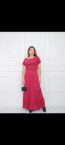 Conjunto saia e blusa 3 Maria rosa escuro Conjunto saia e blusa 3 Maria rosa escuro