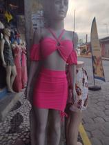 Conjunto saia e crop Conjunto saia e crop