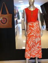 Conjunto saia envelope e blusa Conjunto saia envelope e blusa