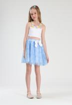 Conjunto Saia Infantil Menina Luluzinha Conjunto Saia Infantil Menina Luluzinha