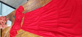Conjunto saia longa e cropped
