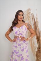 Conjunto Saia Midi Com Brilho Cropped Com Ajuste Verão
